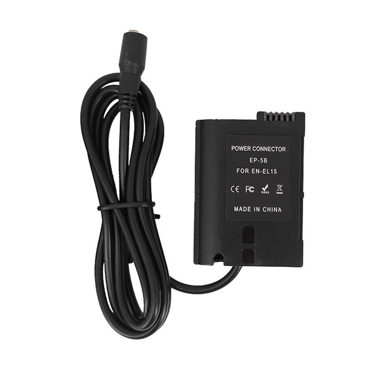 شارژر باتری دوربین مدل EP-5B EN-EL15 Power bank USB