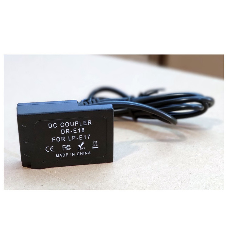 شارژر باتری دوربین مدل Power bank Coupler DR-E18