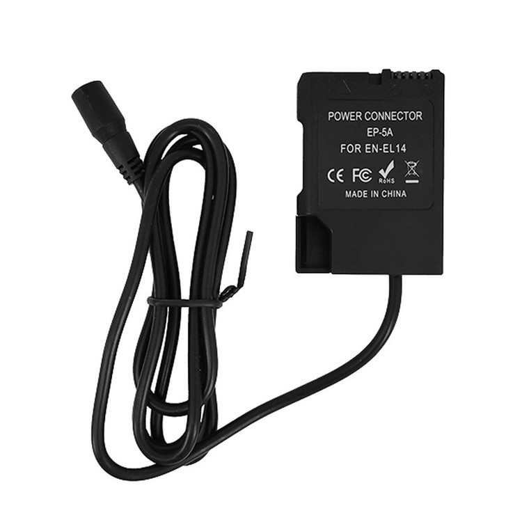 شارژر باتری دوربین مدل EP-5A EN-EL14 Power bank USB