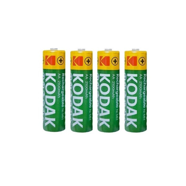 باتری قلمی قابل شارژ کداک مدل Ni-MH 4 AA 2100 mAh بسته ۴ عددی
