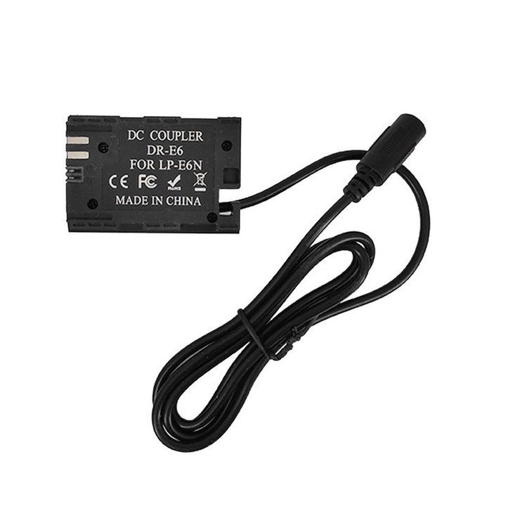 شارژر باتری دوربین مدل برق مستقیم LP-E6-AC-EU