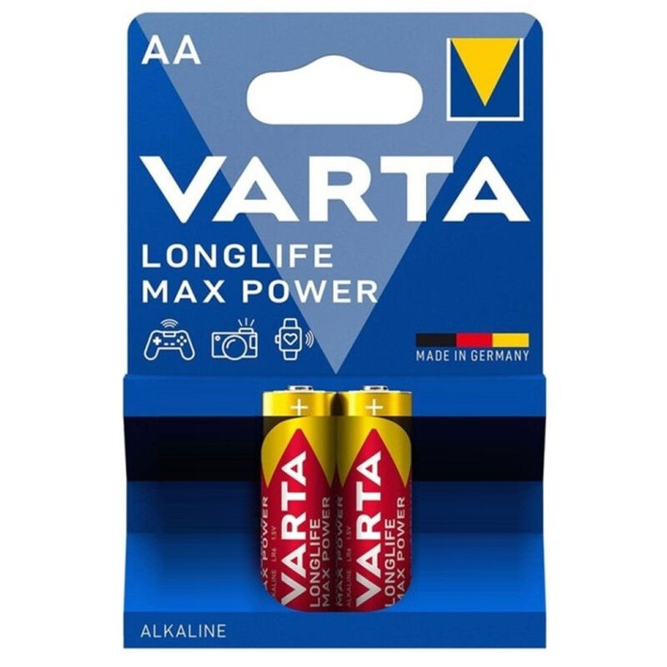 باتری قلمی وارتا مدل LongLIfe Max Power بسته 12 عددی