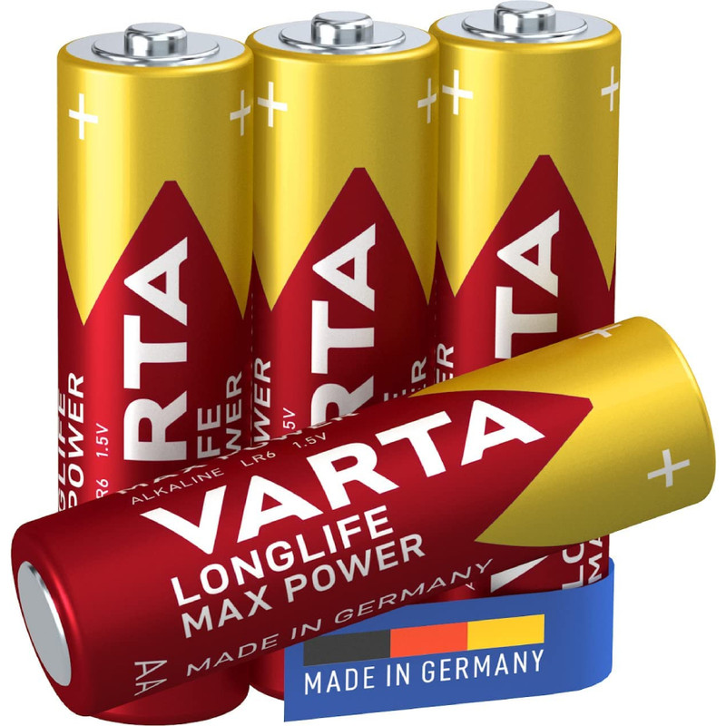 باتری قلمی وارتا مدل Longlife Max Power-LR6 بسته 16 عددی