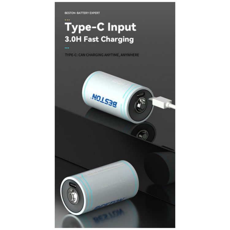 باتری قابل شارژ C بستون مدل USB-TYPE C-CHARGING
