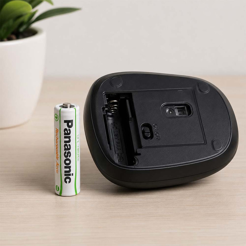 باتری قلمی قابل شارژ پاناسونیک مدل 1900 mAh بسته ۲ عددی