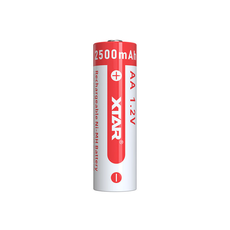 باتری قلمی قابل شارژ اکستار مدل 1.2V AA 2500mAh بسته چهار عددی