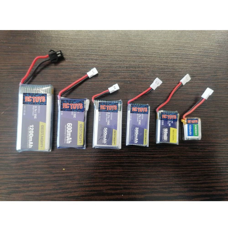 باتری لیتیومی قابل شارژ بست ان جی اچ مدل 803055-RCTOYS ظرفیت 1200 میلیآمپرساعت