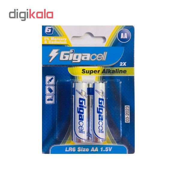 باتری قلمی گیگاسل مدل Super Alkaline بسته 24عددی