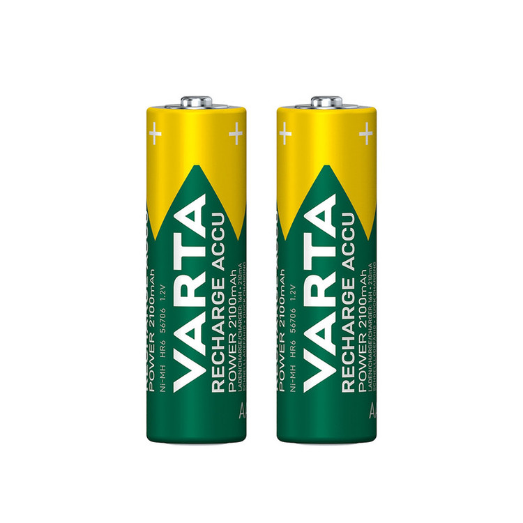 باتری قلمی قابل شارژ وارتا مدل accus 2100 بسته 2 عددی