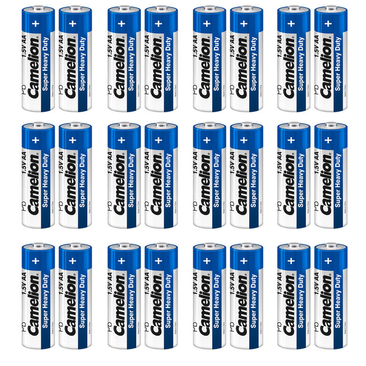 باتری قلمی کملیون مدل Super Heavy Duty بسته 24 عددی