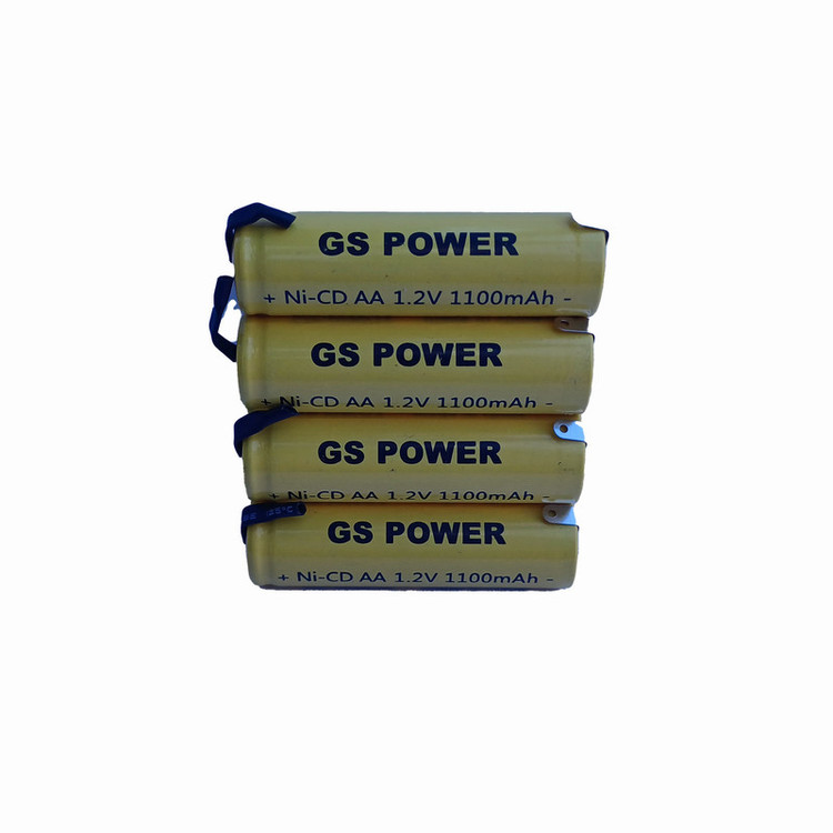 باتری قلمی قابل شارژ جی اس پاور مدل GS-1100 بسته ۴ عددی