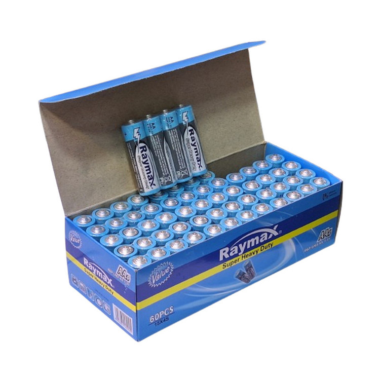 باتری قلمی رایمکس مدل SUPER HEAVY DUTY-4PCS بسته 60 عددی