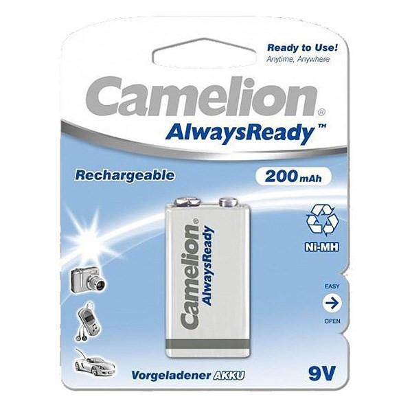 باتری کتابی قابل شارژ کملیون 200mAh