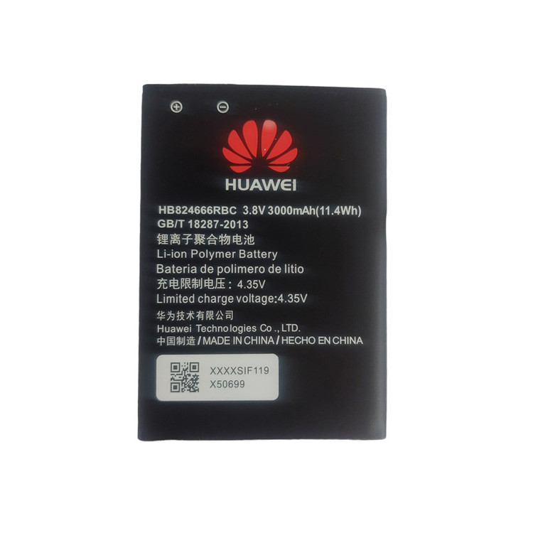 باتری لیتیومی هوآوی مدل HB824666RBC ظرفیت 3000 میلی آمپر مناسب برای مودم FD_M60 ایرانسل