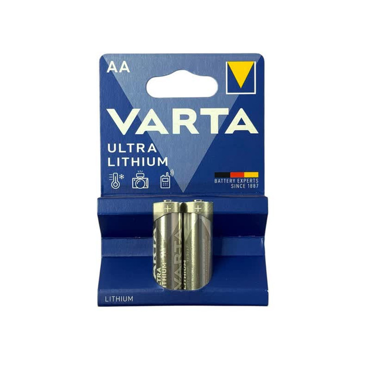 باتری قلمی وارتا مدل ULTRA LITHIUM AA بسته 2 عددی
