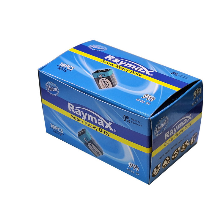 باتری کتابی رایمکس مدل Super Heavy Duty بسته 10 عددی