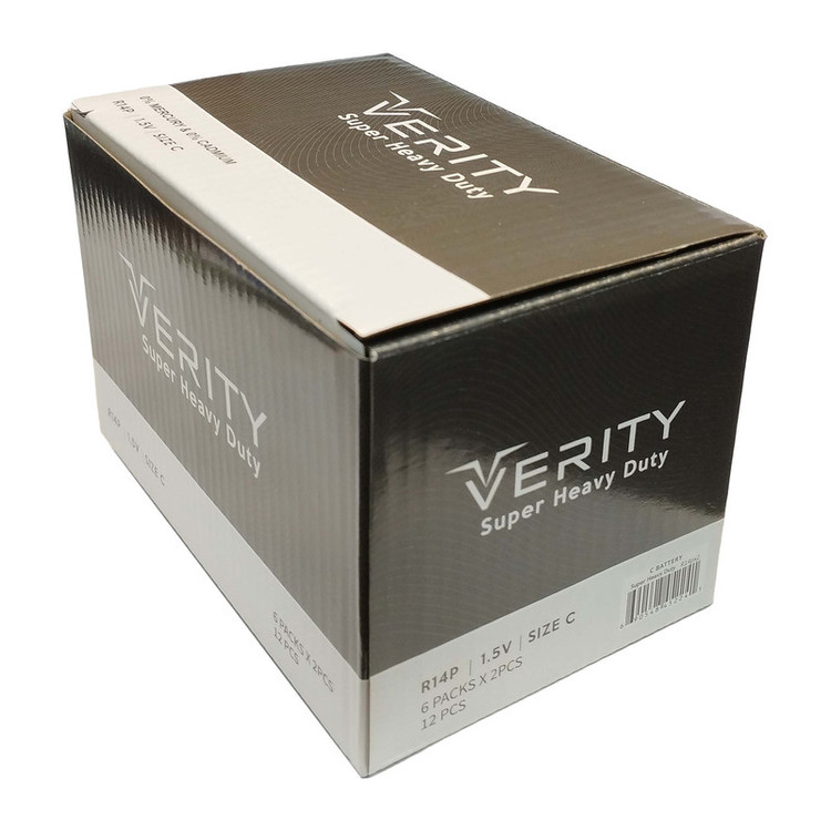 باتری C وریتی مدل Super Heavy Duty بسته 12 عددی