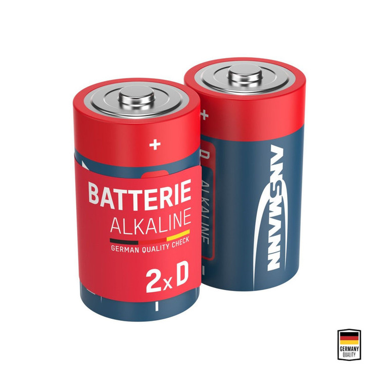 باتری D آنسمن مدل Alkaline Plus بسته ۲ عددی