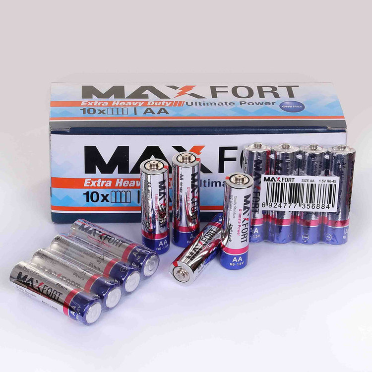 باتری قلمی مکس فورت مدل Extra Heavy Duty بسته 40 عددی