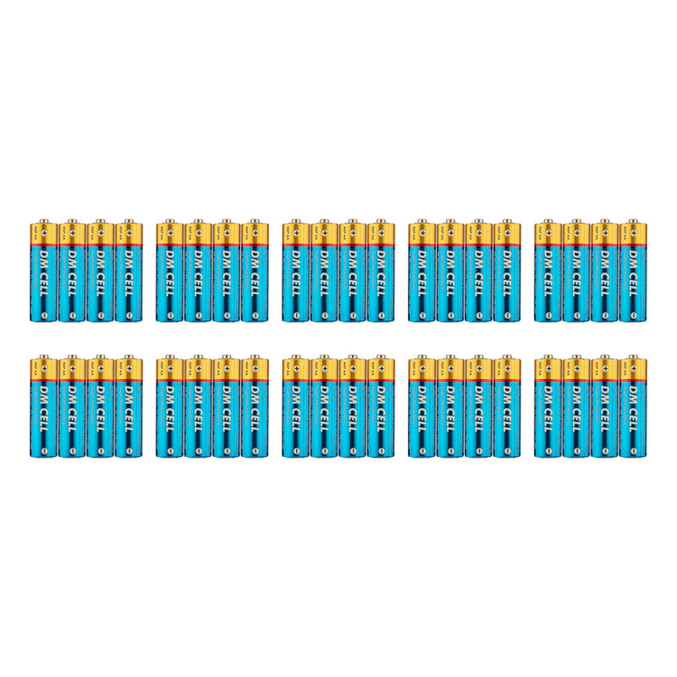 باتری قلمی دی ام سل مدل Super Heavy Duty بسته 40 عددی