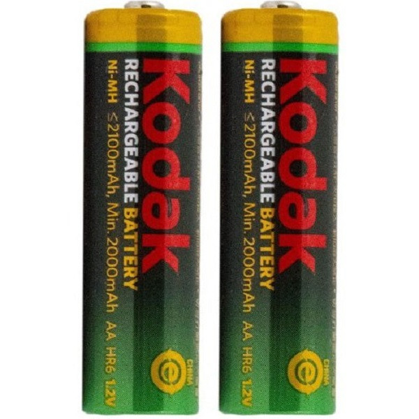 باتری قلمی قابل شارژ کداک مدل READY To Use 2100 mAh بسته ۲ عددی