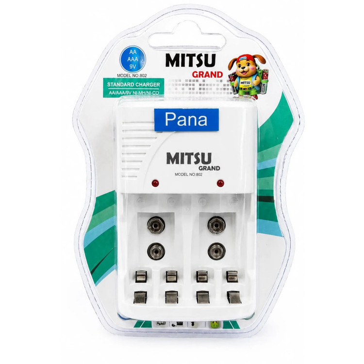 شارژر باتری میتسو مدل Pana802
