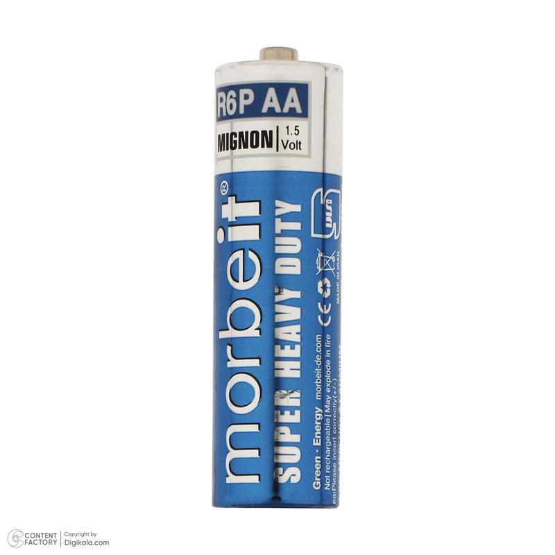 باتری قلمی موربیت مدل R6P-Sp2 بسته 40 عددی