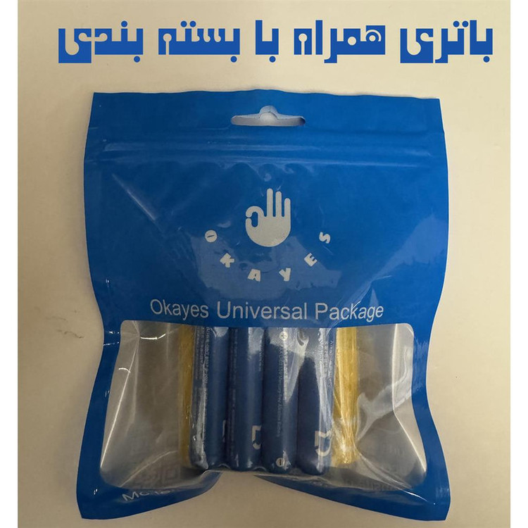 باتری قلمی و نیم قلمی اکی یس مدل SUPER PLUS MIJI2AAA مجموعه 8 عددی