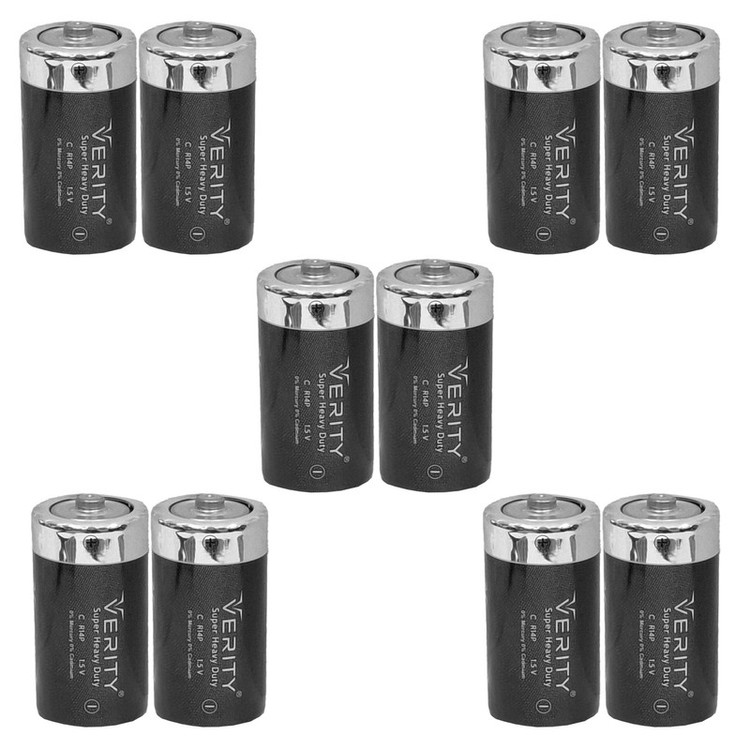 باتری C وریتی مدل Super Heavy Duty بسته 10 عددی
