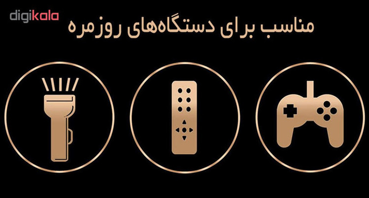 باتری قلمی دوراسل کد D10 بسته 10 عددی