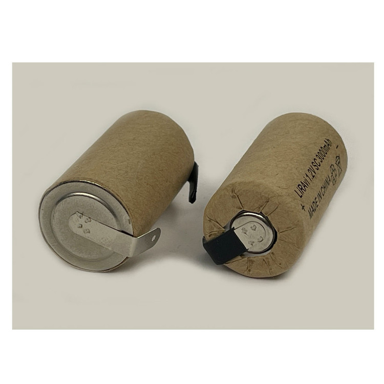 باتری C لیراوی مدل SC کد 1.2V ظرفیت 3000 میلی آمپر ساعت بسته ۲ عددی