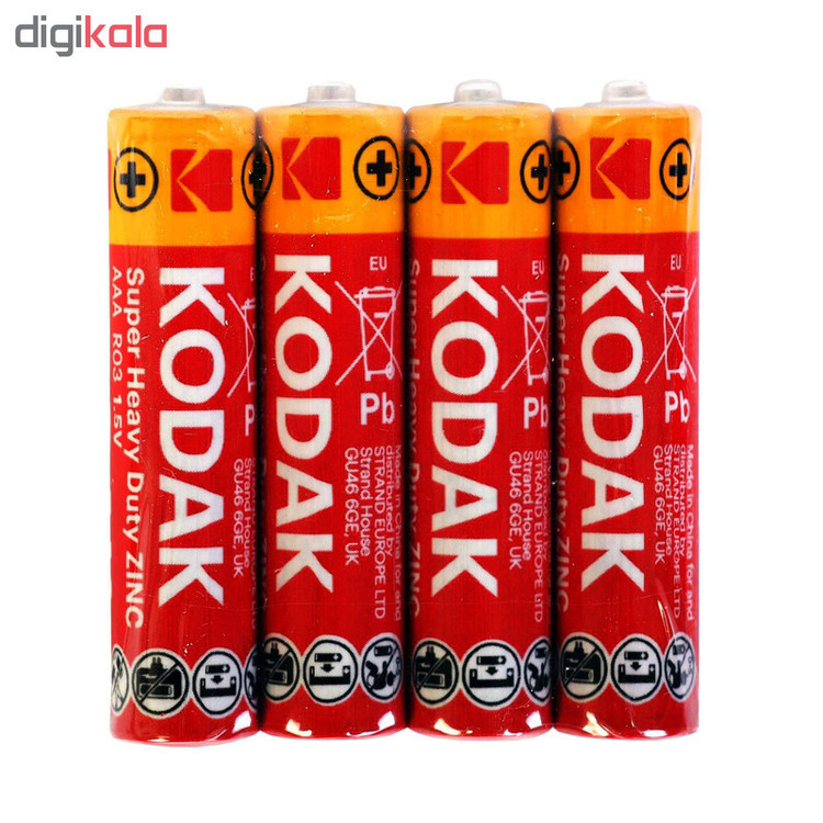 باتری قلمی کداک مدل Super Heavy Duty بسته 20 عددی