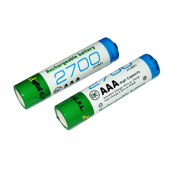 باتری نیم قلمی سی.اف.ال مدل C.F.L 2700 AAA بسته دو عددی