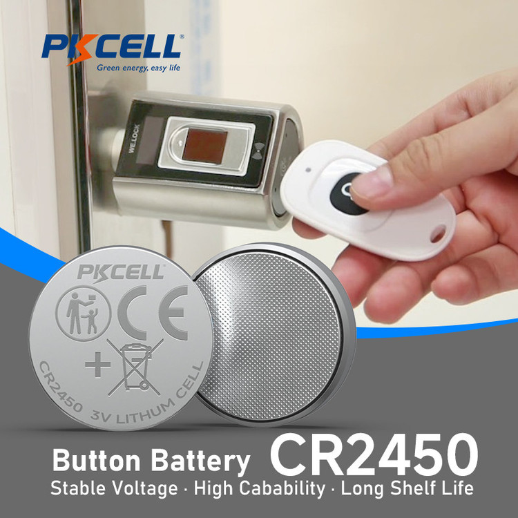 باتری سکه ای پیکی سل مدل CR2450 بسته 5 عددی