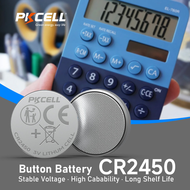 باتری سکه ای پیکی سل مدل CR2450 بسته 5 عددی