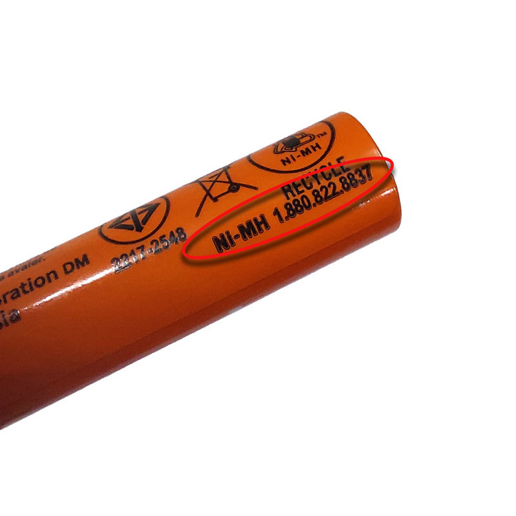 باتری تلفن بی سیم پاناسونیک مدل HHR-65AAAB بسته 2 عددی