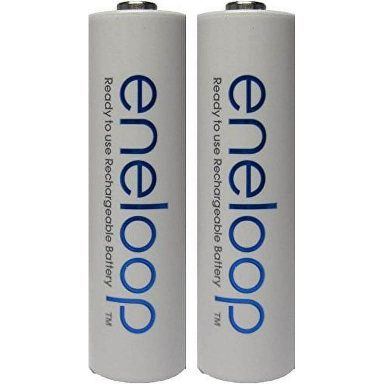 باتری نیم قلمی قابل شارژ پاناسونیک مدل eneloop بسته دو عددی
