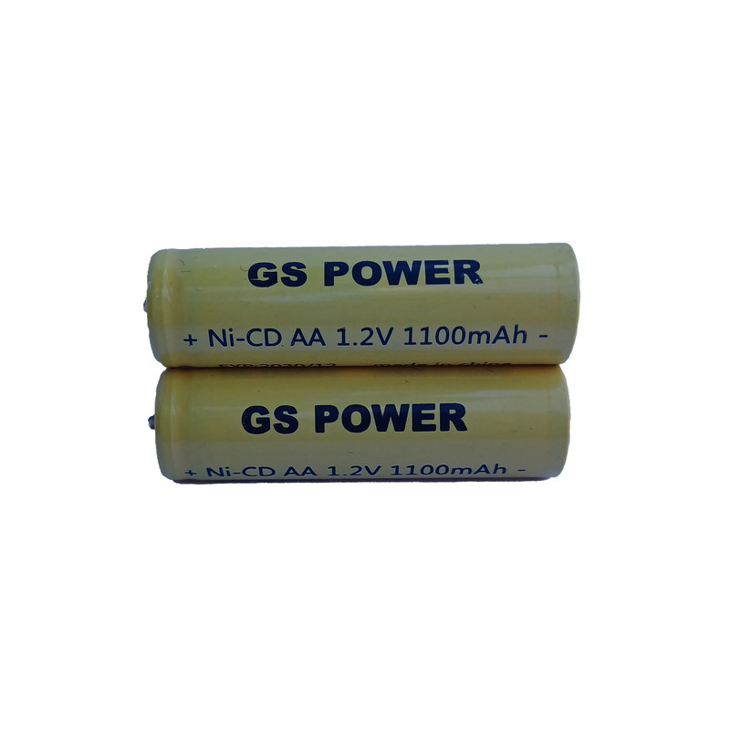 باتری قلمی شارژی جی اس پاور مدل GS-1100 بسته 2 عددی