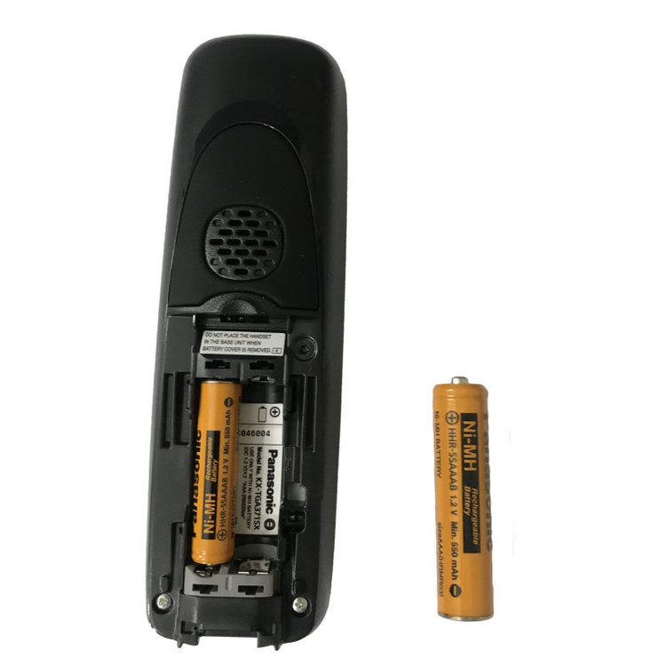 باتری نیم قلمی قابل شارژ پاناسونیک مدل Ni-MH.HHR-55AAABHRMR03 بسته دو عددی