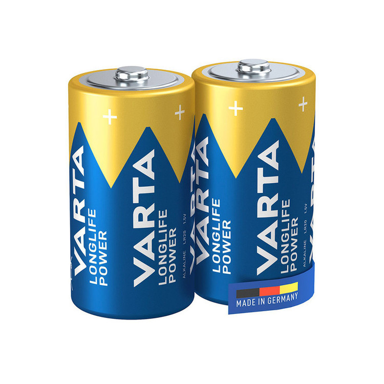 باتری C وارتا مدل long life power C بسته دو عددی