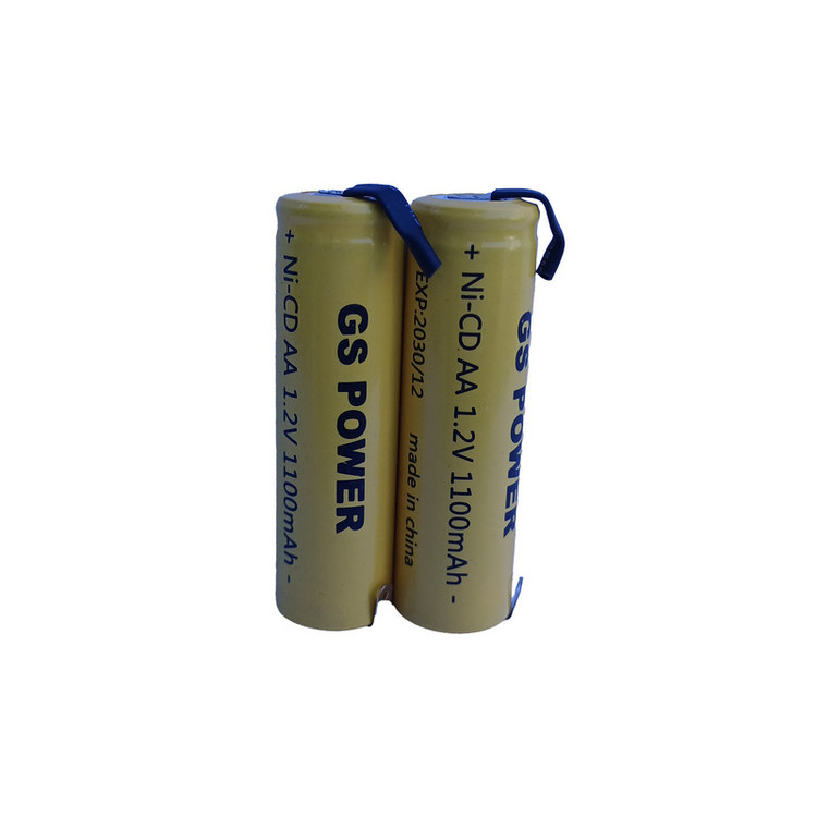 باتری قلمی قابل شارژ جی اس پاور مدل GS-1100 بسته 2 عددی