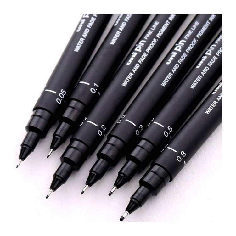 راپید یونی بال مدل fineliner مجموعه 6 عددی