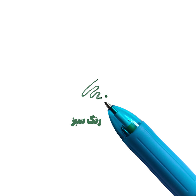 خودکار 0.7 میلی متری فندل مدل چهار رنگ پاک کن دار
