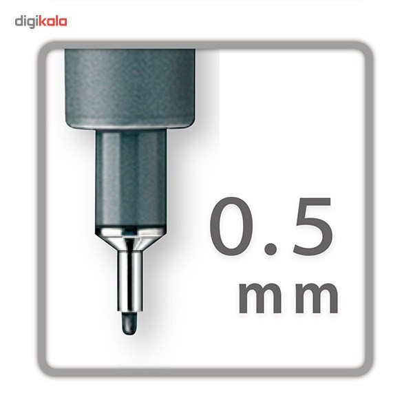 راپید استدلر مدل 308 Pigment Liner با قطر نوشتاری 0.5 میلی متر