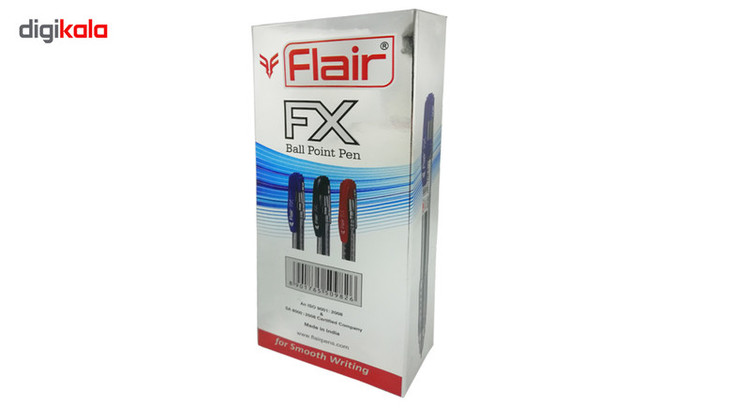 ست خودكار Flair FX كد 25010007 بسته 10 عددي سایز 0.7