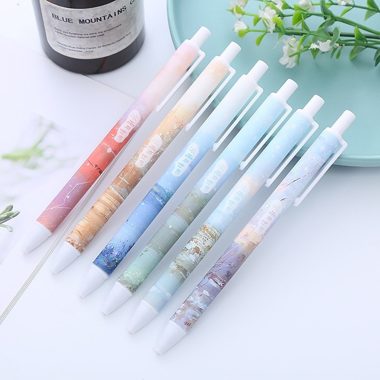 خودکار 0.5 میلی متری مدل Nature Seasons Rainbow بسته 6 عددی