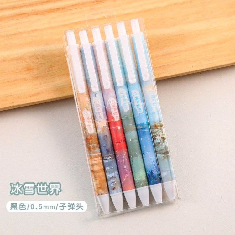 خودکار 0.5 میلی متری مدل Nature Seasons Rainbow بسته 6 عددی