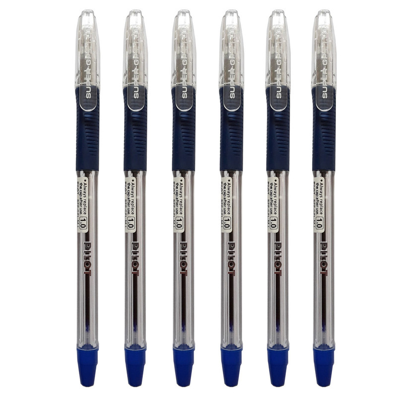 خودکار پایلوت مدل Super Grip Light کد GPL-M1 بسته 6 عددی