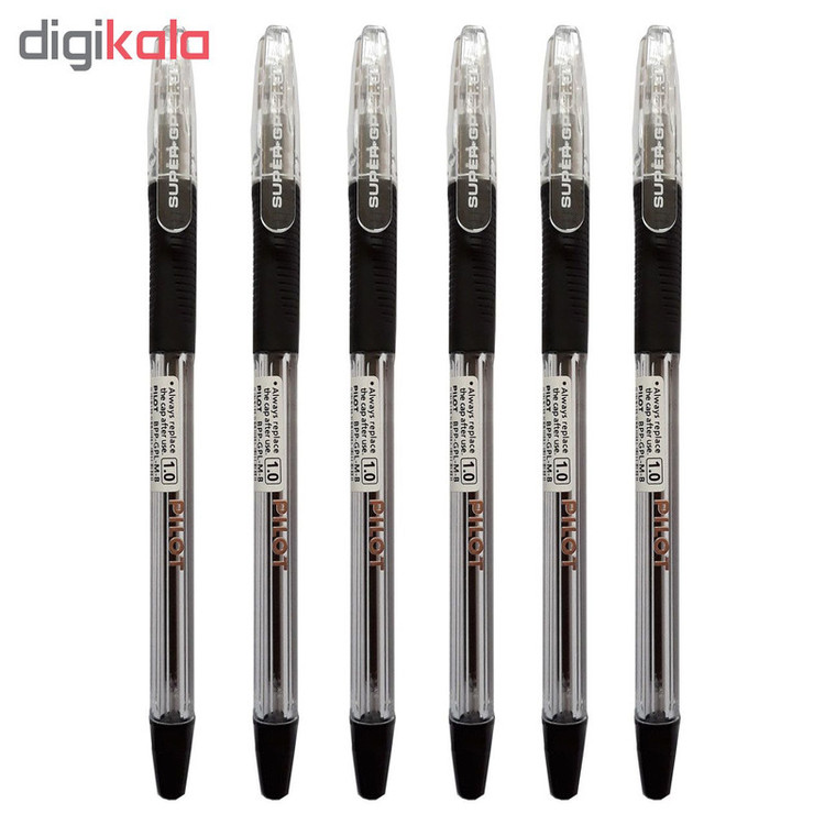 خودکار پایلوت مدل Super Grip Light کد GPL-M1 بسته 6 عددی
