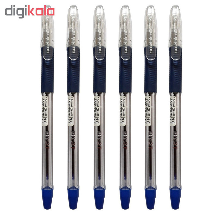 خودکار پایلوت مدل Super Grip Light کد GPL-M1 بسته 6 عددی